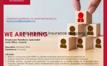 Job in jubilee insurance company